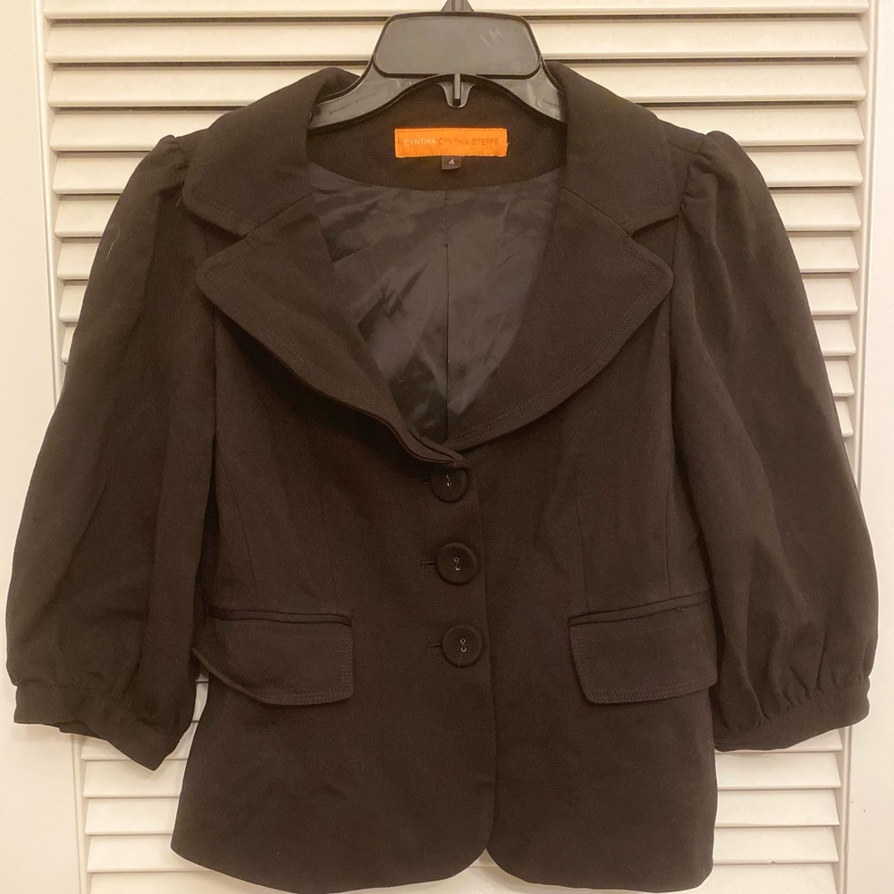 Vintage Cynthia Steffe cropped blazer